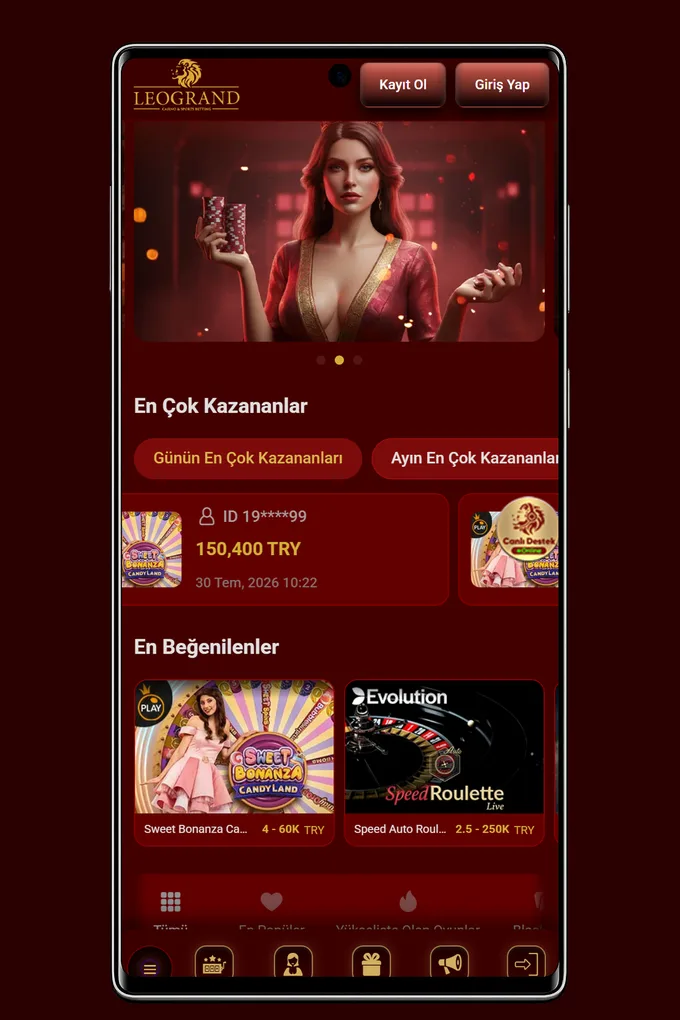 Leogrand Canlı Casino