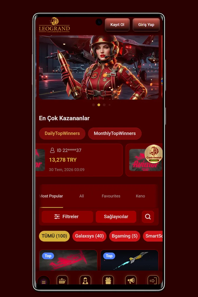 Leogrand Hızlı Oyunlar